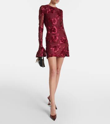 Robe brodée à fleurs | Rotate