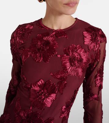 Robe brodée à fleurs | Rotate