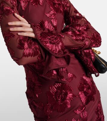 Robe brodée à fleurs | Rotate