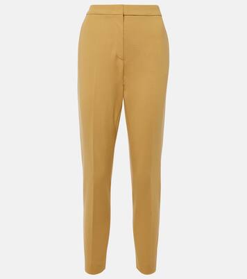 Schmale Cropped-Hose Pegno aus Jersey | Max Mara