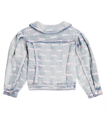 x Barbie® denim jacket | Monnalisa