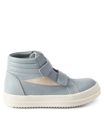 High-Top Sneakers Porterville aus Leder | Rick Owens Kids