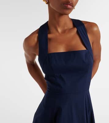 Teresa poplin midi dress | Staud