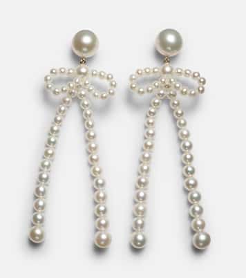 Boucles d'oreilles Rosette de Perles en or 14 ct et perles d'eau douce | Sophie Bille Brahe