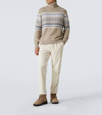 CashCo 코듀로이 스트레이트 팬츠 | Zegna