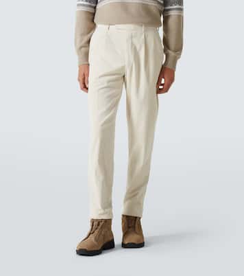 CashCo 코듀로이 스트레이트 팬츠 | Zegna