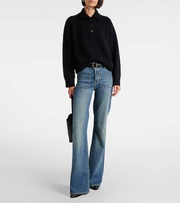 Jersey de cuello alto Renata de cachemir | Nili Lotan