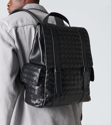 Sac à dos Back To School en cuir Intrecciato | Bottega Veneta
