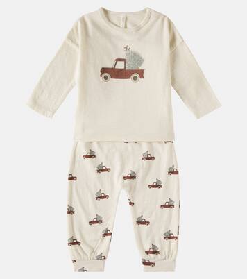 Bébé – Ensemble de survêtement Trucks en coton | Rylee + Cru