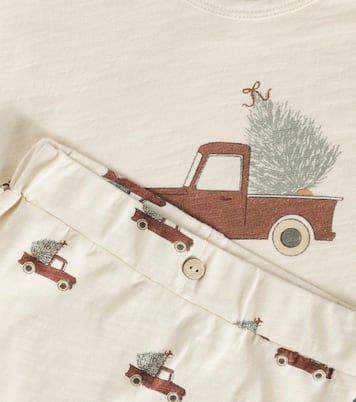 Bébé – Ensemble de survêtement Trucks en coton | Rylee + Cru