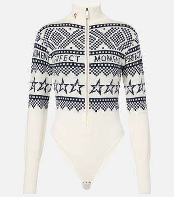 Wool intarsia bodysuit | Perfect Moment