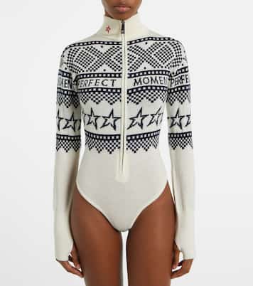 Wool intarsia bodysuit | Perfect Moment
