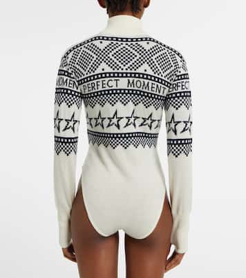 Wool intarsia bodysuit | Perfect Moment