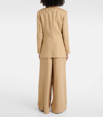 Russel silk and linen blazer | Ralph Lauren Collection