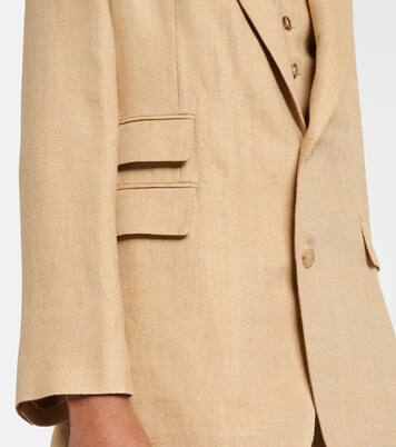 Russel silk and linen blazer | Ralph Lauren Collection