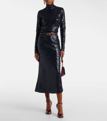 Midirock mit Pailletten | Polo Ralph Lauren