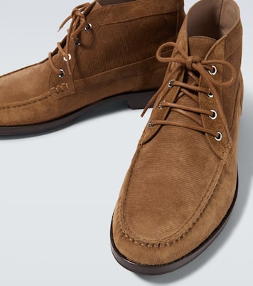 Rhinebeck suede desert boots | Manolo Blahnik