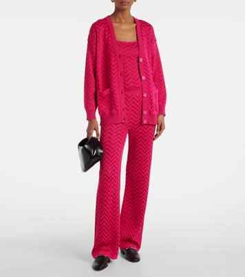 Zigzag cotton-blend cardigan | Missoni