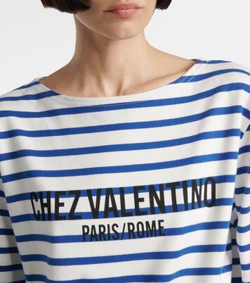 T-shirt Chez Valentino en coton | Valentino