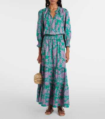 Maxikleid Santa Rosa aus einem Baumwollgemisch | Heidi Klein