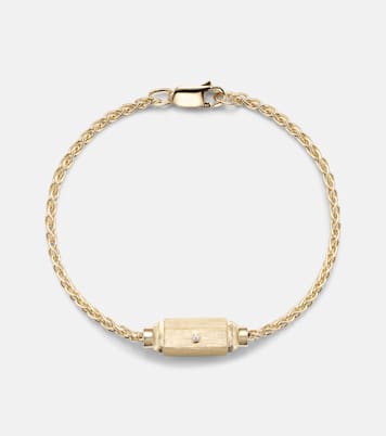 Bracelet Coco Micro en or 18 ct et diamants | Marie Lichtenberg