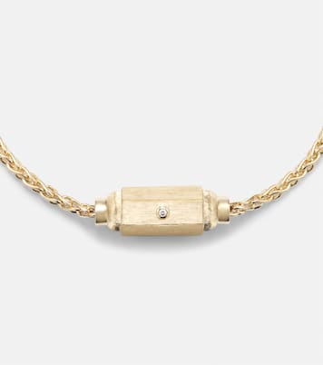 Bracelet Coco Micro en or 18 ct et diamants | Marie Lichtenberg