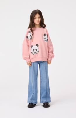 Marika sequined cotton jersey sweatshirt | Molo