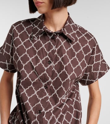 Bedrucktes Hemd Sponda aus Baumwollpopeline | Max Mara