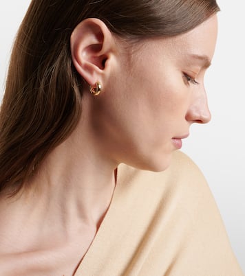 Orecchini a cerchio DY Mercer™ Micro in oro 18kt  | David Yurman