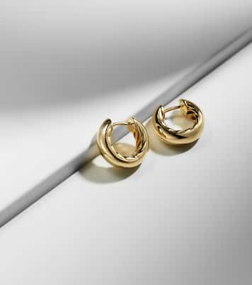 Orecchini a cerchio DY Mercer™ Micro in oro 18kt  | David Yurman