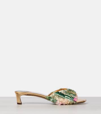 Verzierte Pantoletten Annika 35 | Jimmy Choo