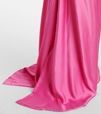 Galaxyno strapless satin corset gown | Vivienne Westwood