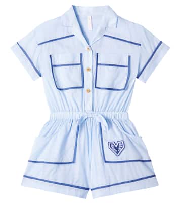 Rhiannon cotton playsuit | Zimmermann Kids