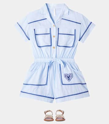 Rhiannon cotton playsuit | Zimmermann Kids