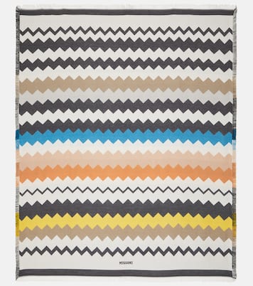 Fouta Zigzag cotton beach towel | Missoni