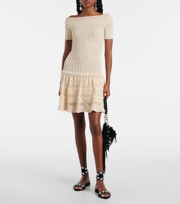 فستان قصير من الكروشيه Charlottega | Isabel Marant