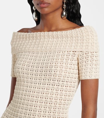 فستان قصير من الكروشيه Charlottega | Isabel Marant