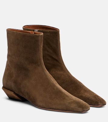 Ankle Boots Bettina 25 aus Veloursleder | Paris Texas