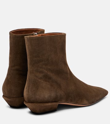 Ankle Boots Bettina 25 aus Veloursleder | Paris Texas