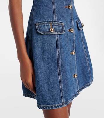 Hemdblusenkleid aus Denim | Self-Portrait