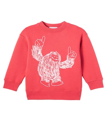 Printed cotton jersey sweatshirt | Stella McCartney Kids