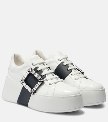 Viv Skate leather platform sneakers | Roger Vivier