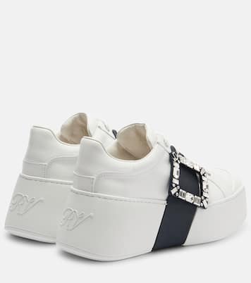 Viv Skate leather platform sneakers | Roger Vivier