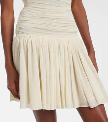 Shirred minidress | Magda Butrym