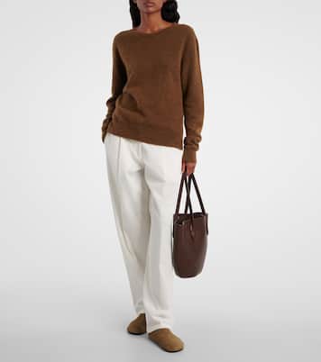 Alger leather tote bag | The Row