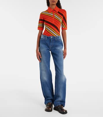 Low-rise wide-leg jeans | Acne Studios
