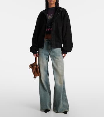 Jacke aus Veloursleder | Balenciaga