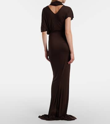 Lilith draped jersey gown | Rick Owens