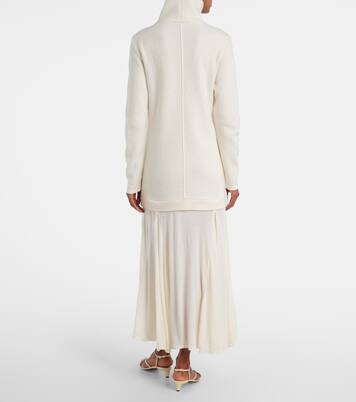 Vestido largo en mezcla de lana | Xu Zhi