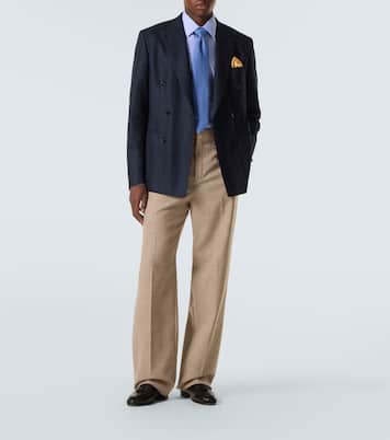 Camicia in popeline di cotone a righe | Charvet